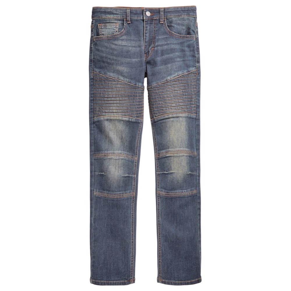 Big Boys Swerve Stretch Moto Jeans | Size 16 | NEW